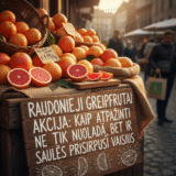 Raudonieji Greipfrutai Akcija: Kaip Atpažinti Ne Tik Nuolaidą, Bet ir Saulės Prisirpusį Vaisių