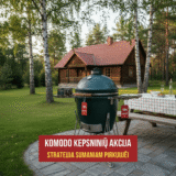 Komodo kepsninių akcijos: strategija sumaniam pirkėjui