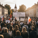 Lenkų rinkimų akcija šiandien: regioninė galia, tapatybės paieškos ir politinė ateitis