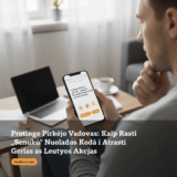 Protingo Pirkėjo Vadovas: Kaip Rasti „Senukų“ Nuolaidos Kodą ir Atrasti Geriausias Lietuvos Akcijas