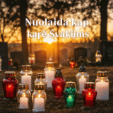 Kapų Žvakės su Nuolaida: Kaip Sutaupyti Neprarandant Pagarbos Atminties Šviesai